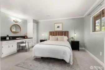 Bedroom 2 with walk in closet