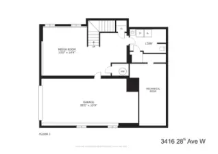 downstairs