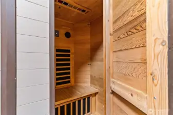 Sauna inside cabin #2