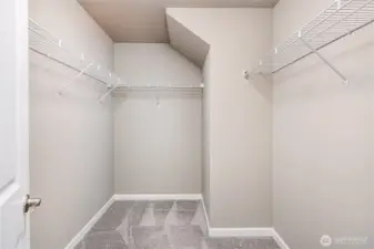 Primary Suite Walk In Closet