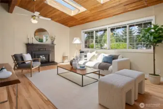 Gas fireplace