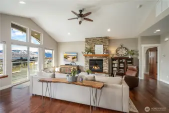 Everyday living here OR entertaining is made easy with this great floor plan.