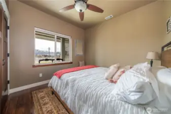 This is a bedroom on the main floor.