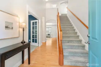Stunning Hardwood Floors on Main