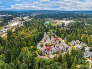 Tucked in a Quiet Enclave of Homes, Walking Distance to Rotary Park, Skate Park & Woodinville High School