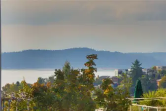 Gaze out your bedroom window.