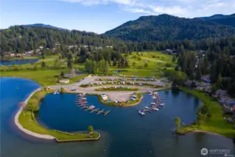 Sudden Valley Community Marina - and Marina Park