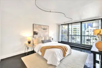 Oversized Master Suite w/ private deck!