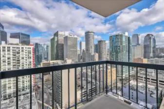 Second room's private view deck