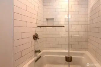 Guest Bathroom with Shower and Tub