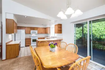 Dining Area and Kitchen