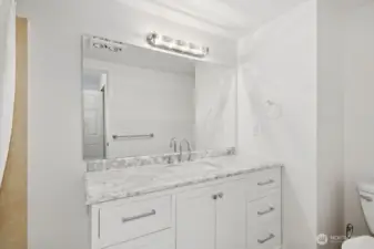 Remodeled 2nd bath