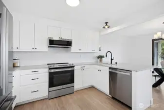 fully remodeled kitchen! Everything is new