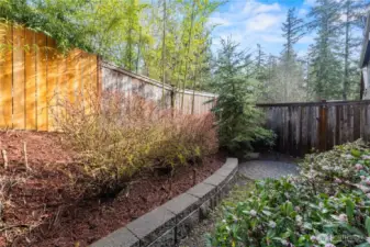 Paver patio