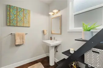 Main floor bathroom
