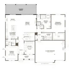 First floor layout