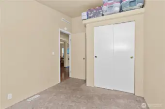 Bedroom two closet