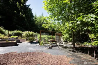 Raised garden beds to make it easier to enjoy fresh vegetables and flowers from your own garden
