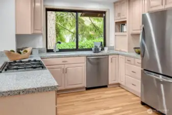 At the heart of the home, the kitchen offers the perfect blend of style and practicality.