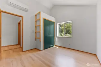 Upper bedroom one.