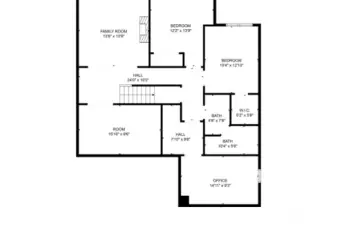 Lower Level Floor Plan