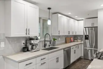 Newly updated cabinets