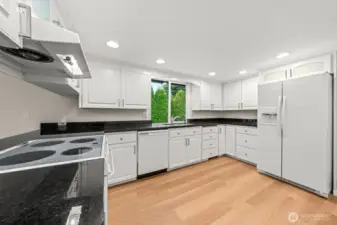 Kitchen View from Family Room