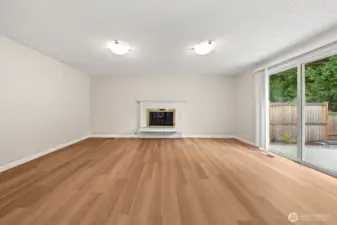 Family Room View from Kitchen