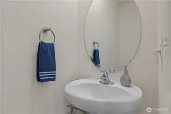 Half bath on main