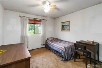 Light filled third bedroom