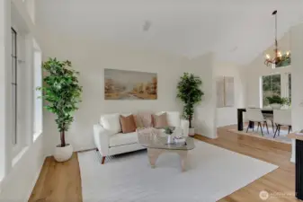 formal living room to the left as you enter the home.