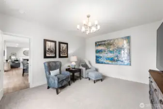 Extra flex room on main floor off the kitchen.