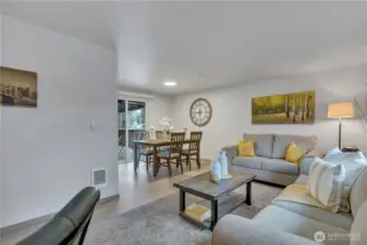 Light and bright living room