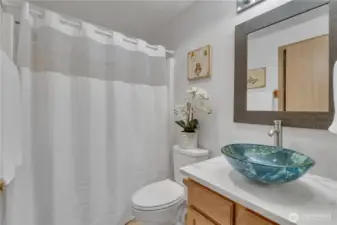 Main floor full bathroom