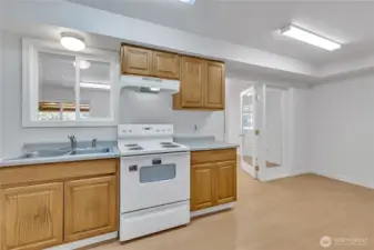 2nd kitchen with 2nd dining space