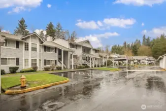 Amply guest parking for your visitors in the “visitor” spots