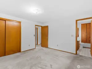 There's also great closet space.