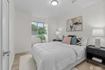 Third bedroom main flooor