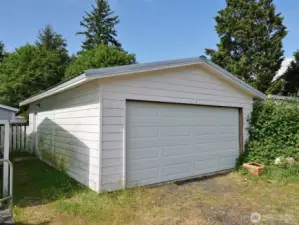Detached 2-car Garage.