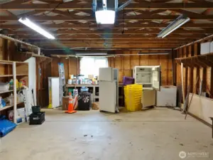 Inside the Garage.