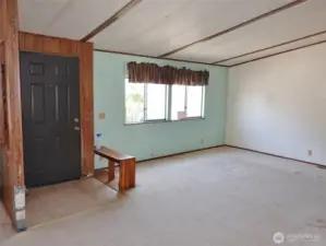 Entry and Living Room.