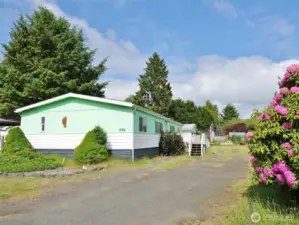 Front of the property.