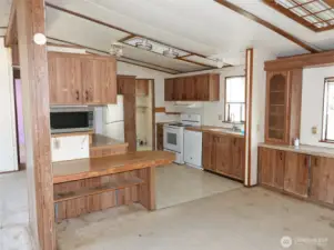Kitchen and Dining Room.