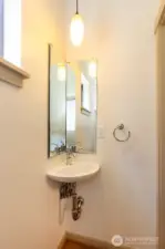 Powder room on the main level