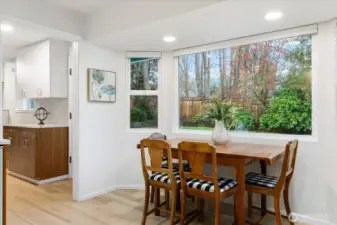 Off the kitchen is the hardworking, thoughtfully renovated laundry room.
