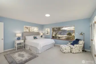 View Primary with wonderful natural light and loads of storage