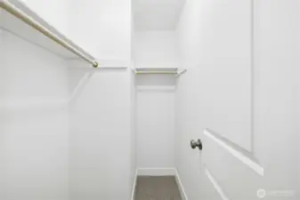 Second bedroom closet.