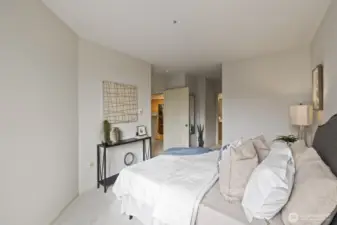 Wake to soft morning light and singing birds outside your window as the city comes to life around you.