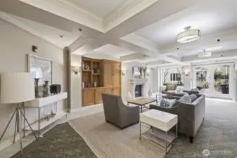 The owner's lounge is impressively large, and can be reserved for private events!