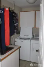 Laundry on Upper Level